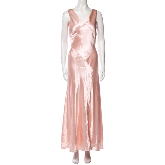 Ralph Lauren Collection Dresses & Skirts - ❌SOLD❌ RALPH LAUREN COLLECTION PINK SILK DRESS